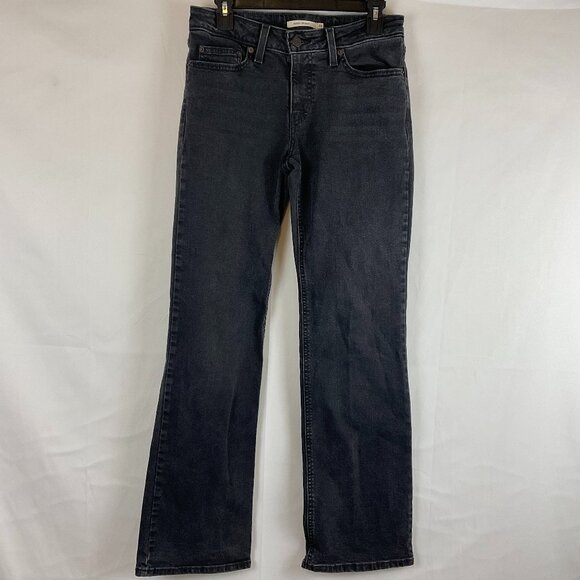 Levi's Superlow Boot Cut Jeans 28 Muted Black - Picture 1 of 11